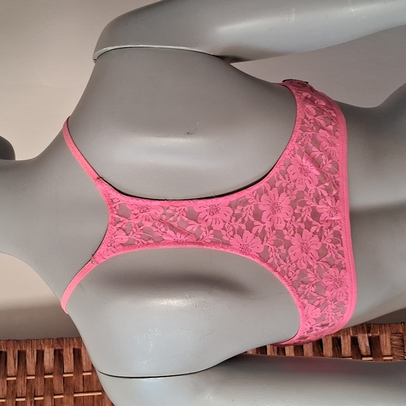 🌟 3/$30 . Neon Pink Bralette - Picture 3 of 4